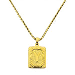Lost Letter-Y Halskette Gold