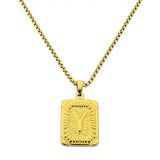Lost Letter-Y Halskette Gold