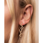 Love Letter Stud Earring