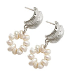 Moonflower earrings