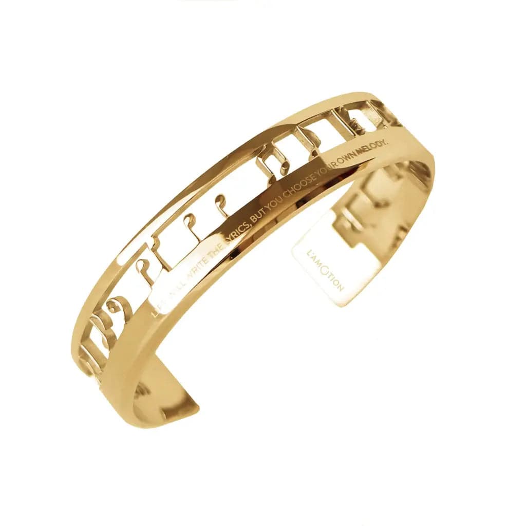 MUSIC Melody Cuff gold