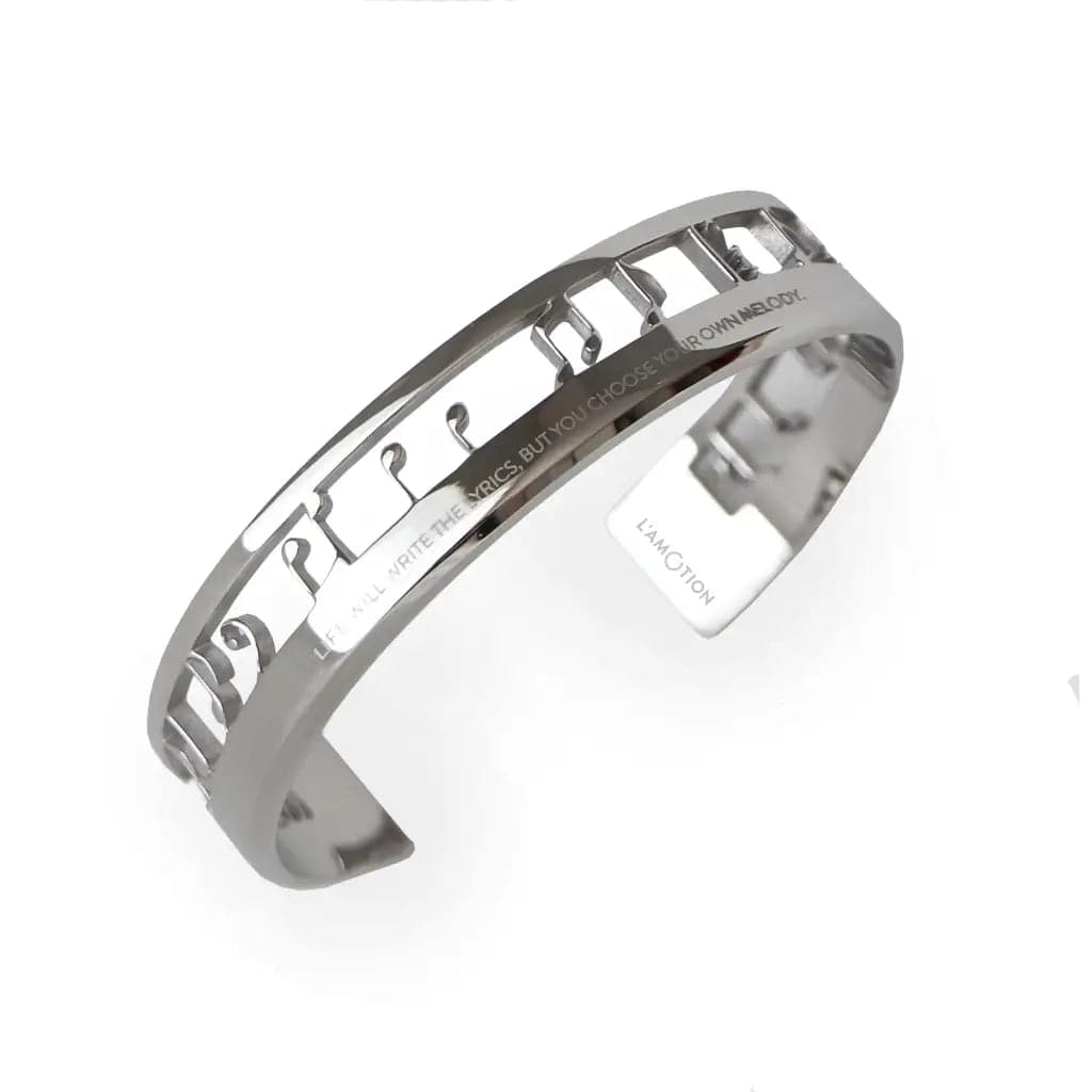 MUSIC Melody Cuff silver