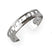 MUSIC Melody Cuff silver