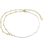 Myra Freshwater Pearl anklet
