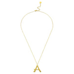 Ropi Letter-A Halskette Gold