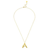 Ropi Letter-A Halskette Gold
