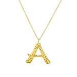 Ropi Letter-A Halskette Gold
