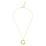 Ropi Letter-C Halskette Gold