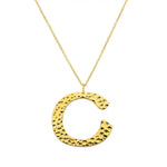 Ropi Letter-C Halskette Gold