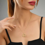 Ropi Letter-G Halskette Gold