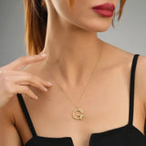 Ropi Letter-G Halskette Gold