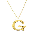 Ropi Letter-G Halskette Gold
