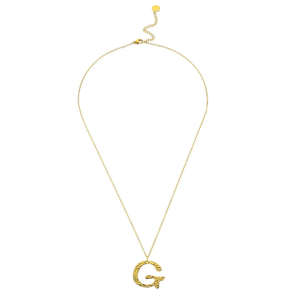 Ropi Letter-G Halskette Gold