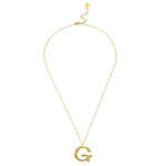 Ropi Letter-G Halskette Gold