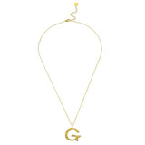 Ropi Letter-G Halskette Gold