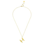Ropi Letter-H Halskette Gold