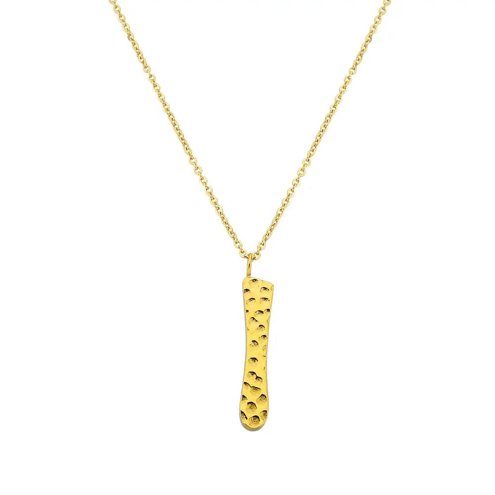 Ropi Letter-I Halskette Gold
