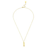 Ropi Letter-I Halskette Gold