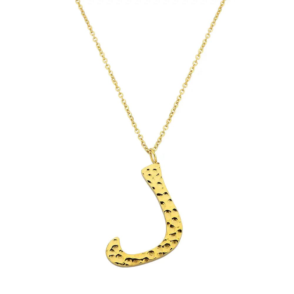 Ropi Letter-J Halskette Gold