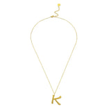 Ropi Letter-K Halskette Gold