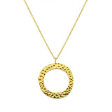 Ropi Letter-O Halskette Gold