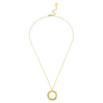 Ropi Letter-O Halskette Gold