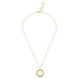 Ropi Letter-O Halskette Gold