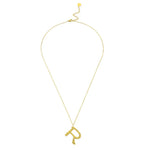 Ropi Letter-R Halskette Gold