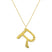 Ropi Letter-R Halskette Gold