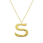 Ropi Letter-S Halskette Gold