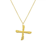 Ropi Letter-X Halskette Gold