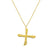 Ropi Letter-X Halskette Gold