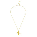 Ropi Letter-Z Halskette Gold