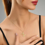 Ropi Letter-Z Halskette Gold