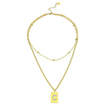 Sero Letter-C Halskette Gold