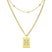 Sero Letter-H Halskette Gold
