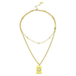 Sero Letter-O Halskette Gold