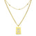 Sero Letter-Z Halskette Gold