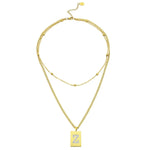 Sero Letter-Z Halskette Gold