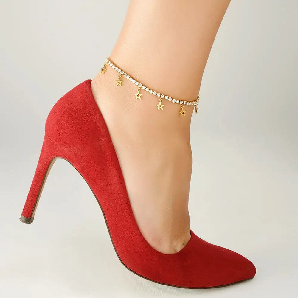 Sovit Fußkette Gold