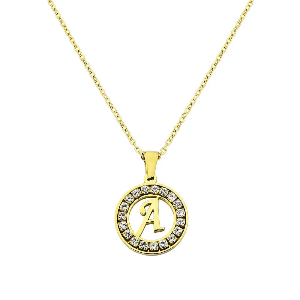 Soyel Letter-A Halskette Gold