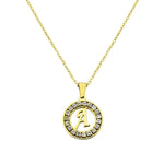 Soyel Letter-A Halskette Gold