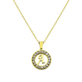 Soyel Letter-A Halskette Gold