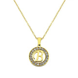 Soyel Letter-B Halskette Gold