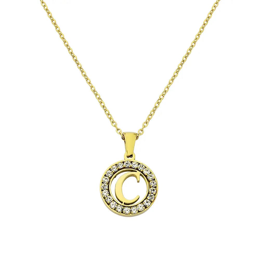 Soyel Letter-C Halskette Gold