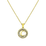 Soyel Letter-C Halskette Gold