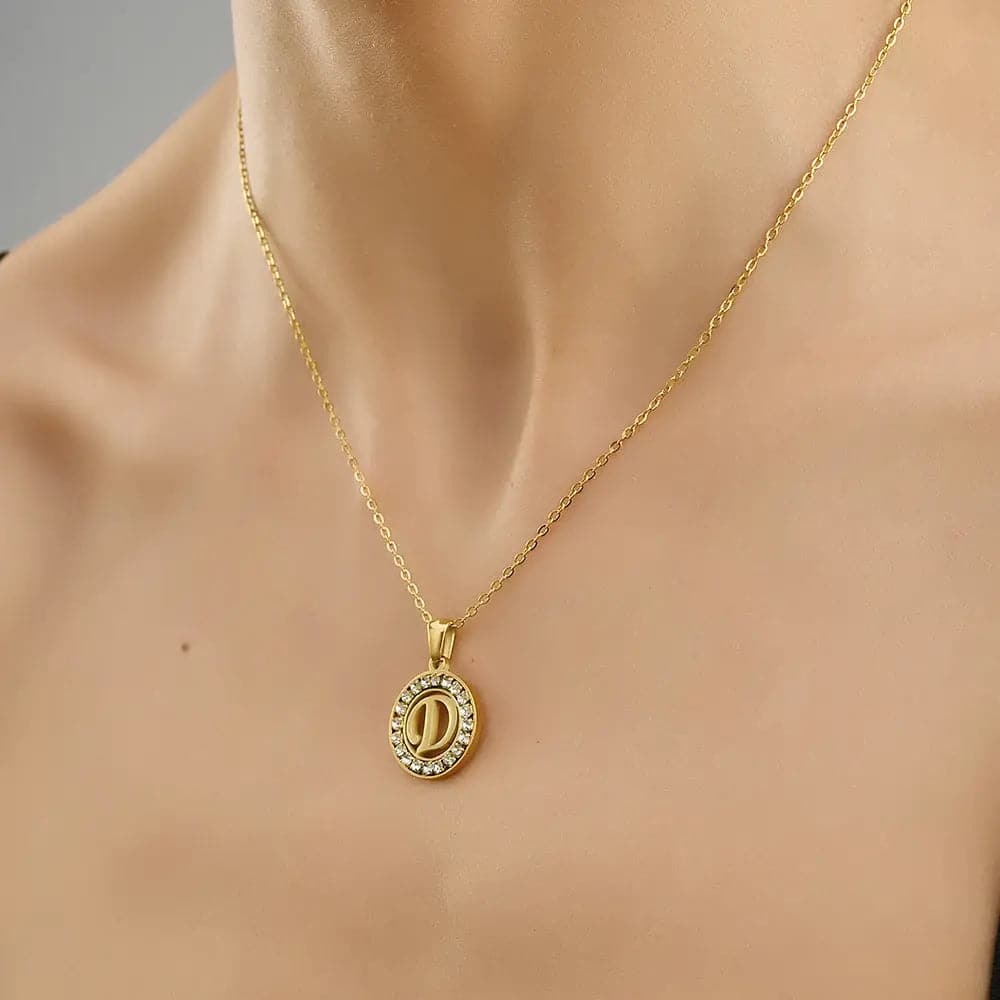 Soyel Letter-D Halskette Gold