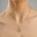 Soyel Letter-E Halskette Gold