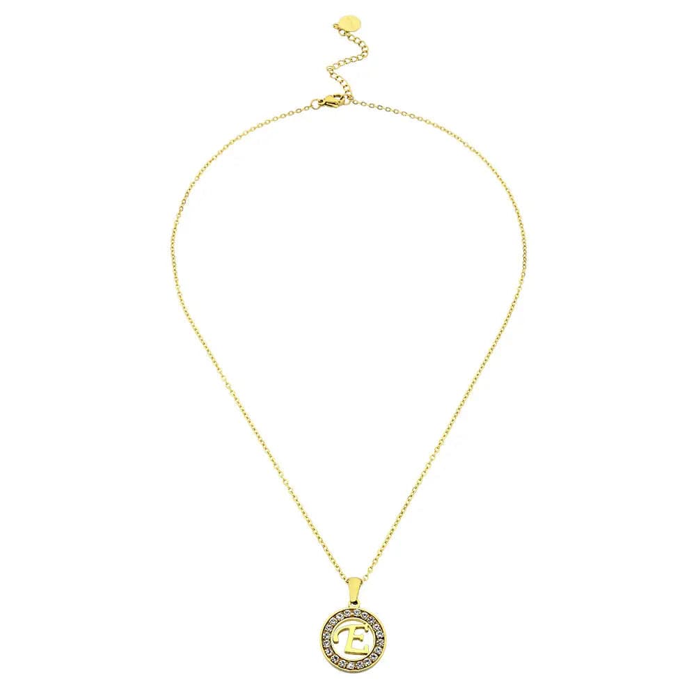 Soyel Letter-E Halskette Gold