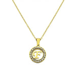 Soyel Letter-F Halskette Gold
